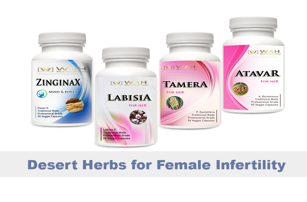 Desert Herbs Compounds for Female Infertility