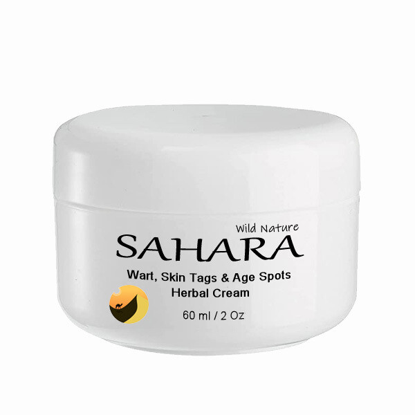 Sahara Wart, Skin Tags, Age Spots Herbal Cream (60ml)