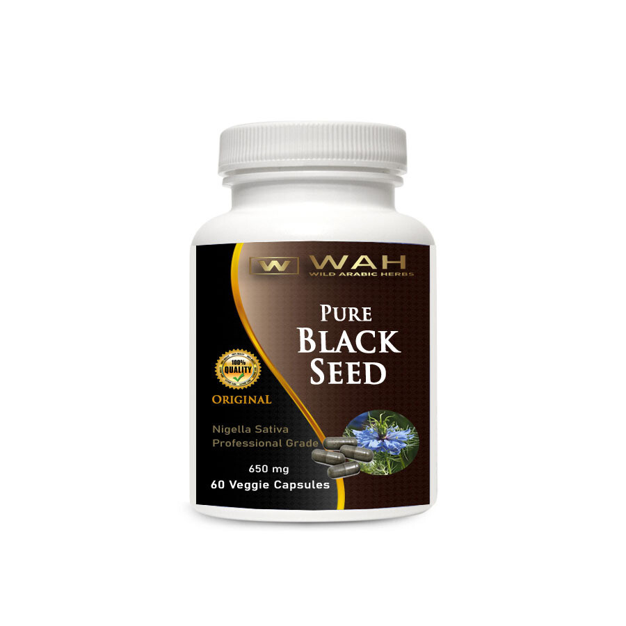 Pure Black Seed Capsules