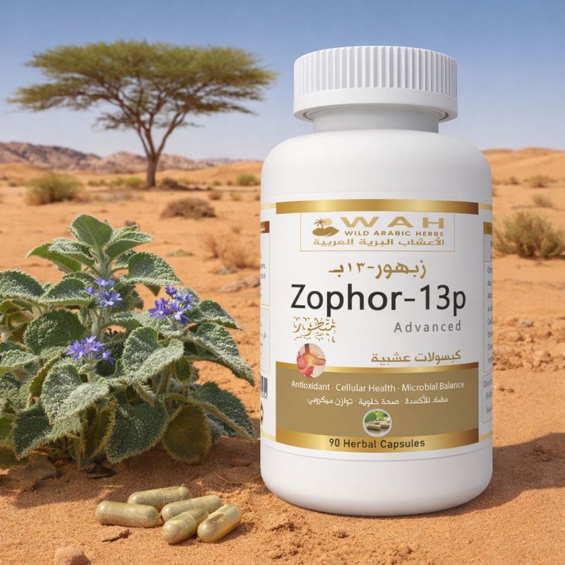 Zophor-13p - Desert Herbs Formula for Pancreas (90 Capsules)