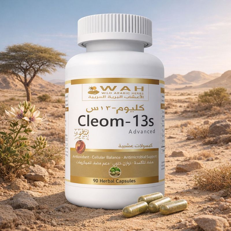 Cleom-13s - Desert Herbs Formula for Stomach (90 Capsules)