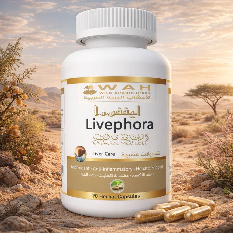Livephora – Desert Herbs Formula for Liver Health (90 Capsules)