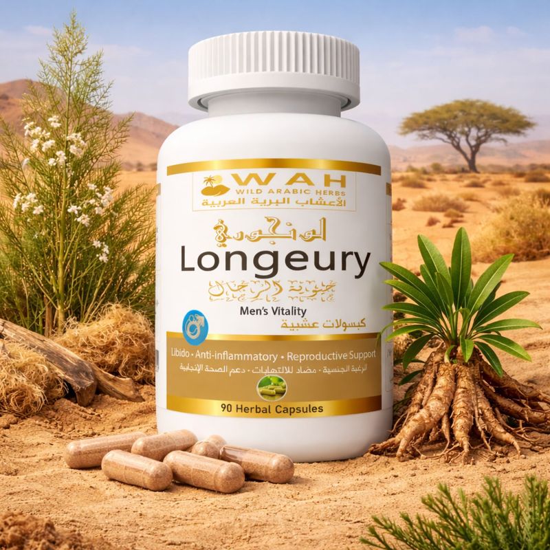 Longeury – Desert Herbs Formula for Men’s Health (90 Capsules)