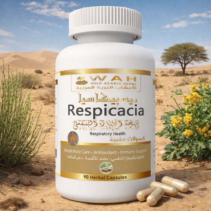 Respicacia – Desert Herbs Formula for Respiratory Health (90 Capsules)