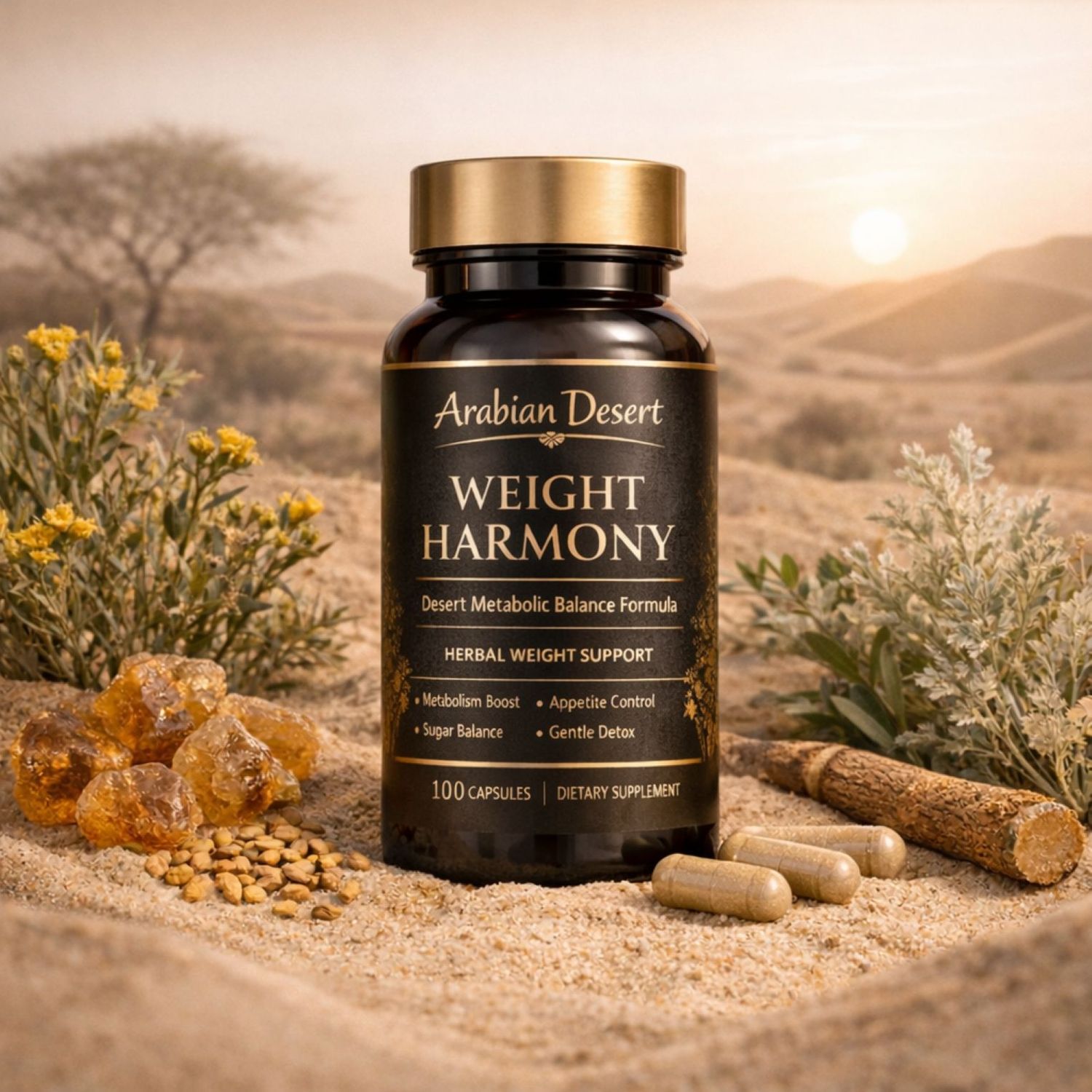 Arabian Desert Weight Harmony (100 Capsules)