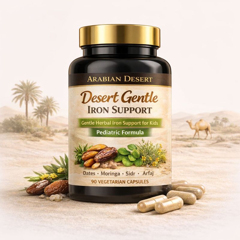 Desert Gentle Iron Support for Kids (90 Capsules)