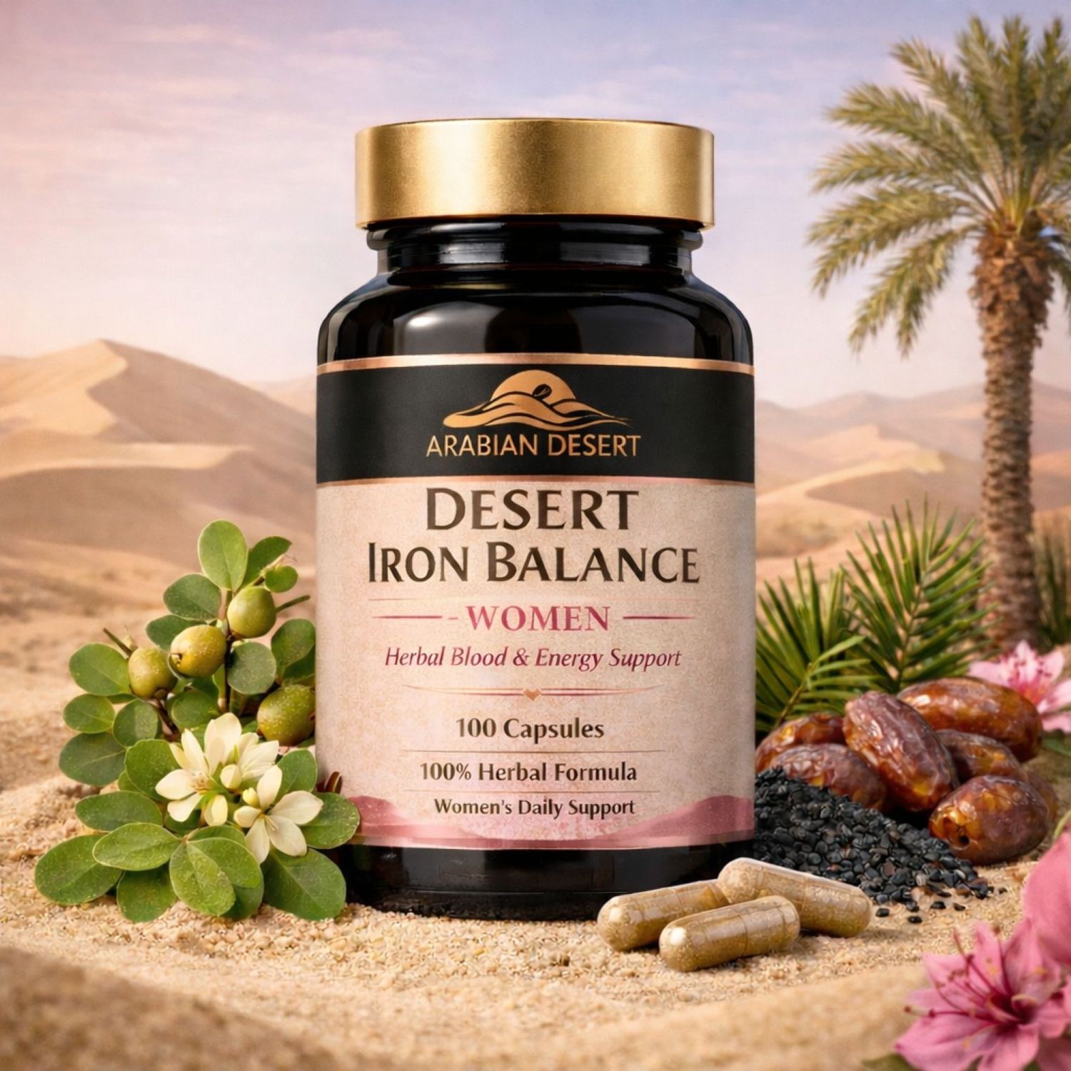 Desert Iron Balance – Women (100 Capsules)