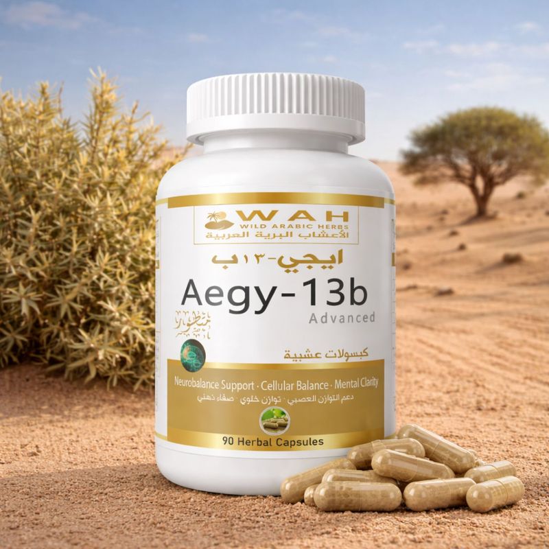 Aegy-13b - Desert Herbs Formula for Brain Cancer (90 Capsules)