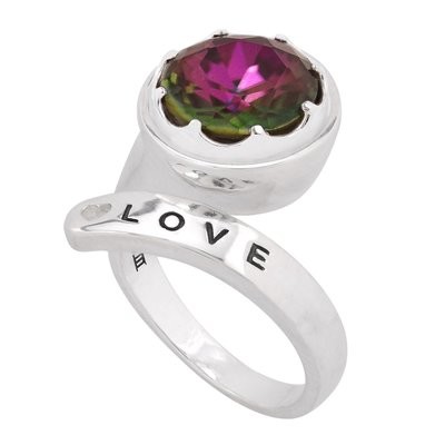 KR109 Adjustable Kameleon "Wrapped In Love" Ring - Small