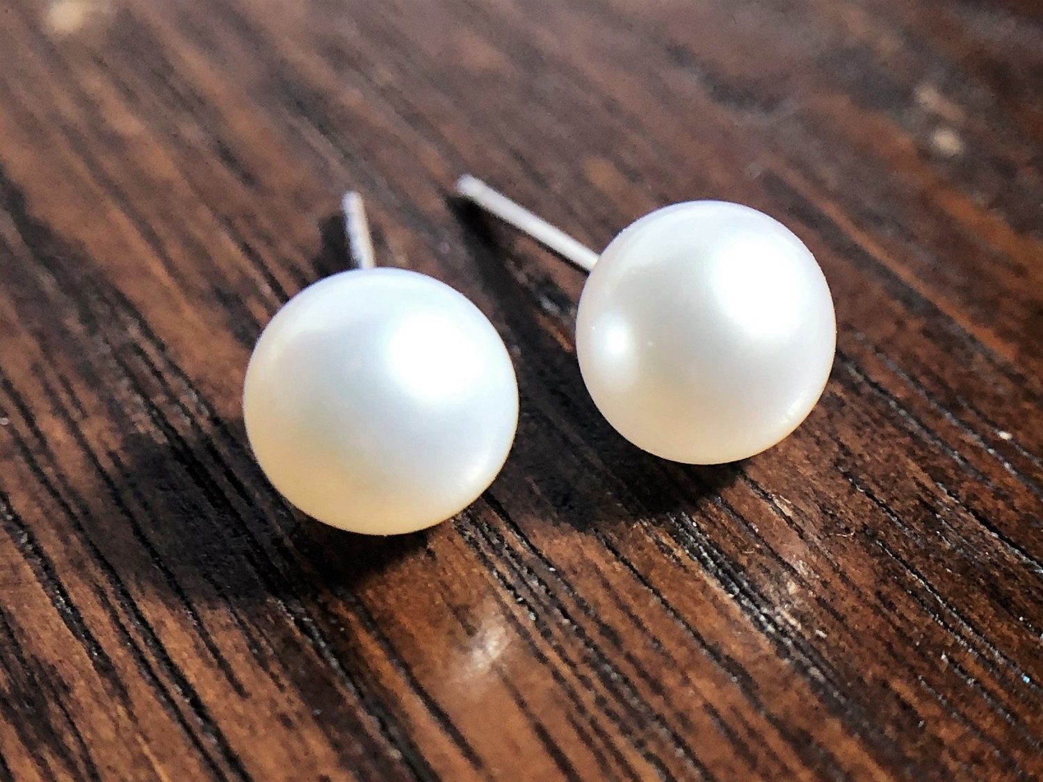 Grandeur  6mm Akoya Cultured Pearl Studs