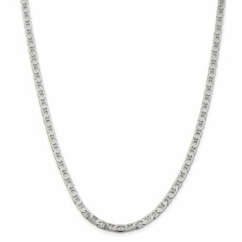 QAN120  Sterling Silver Anchor Chain