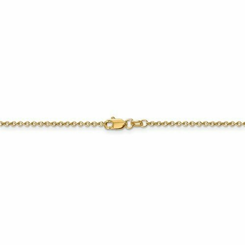 PEN214 14k Yellow Gold Cable Chain