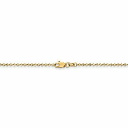 PEN214  14k Yellow Gold Cable Chain