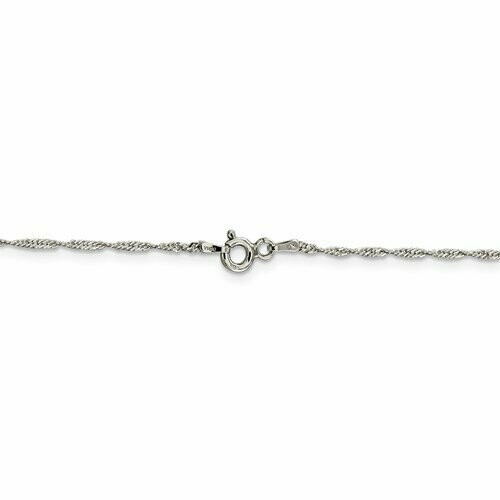 QFC68 Sterling Silver Singapore Chain