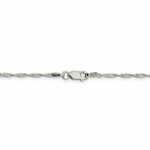QFC98 Sterling Silver Singapore Chain