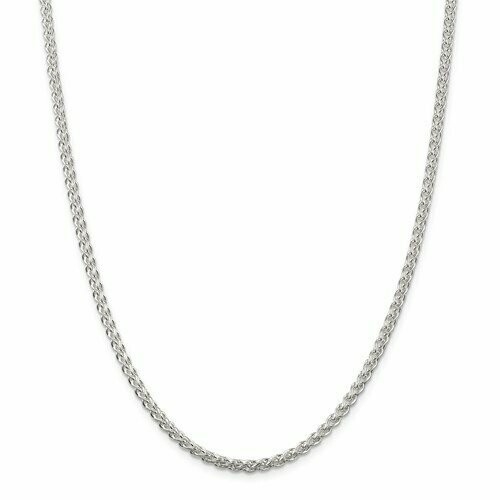 QSP080  Sterling Silver Spiga Chain