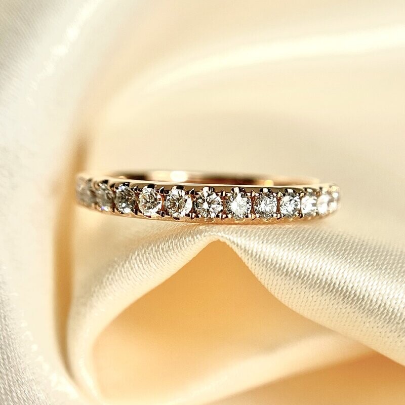 23943970  14k Rose Gold .40ct total weight Diamond Band - ON SALE!!!