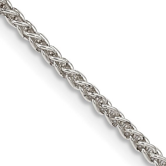 QSP050  Sterling Silver Round Spiga Chain