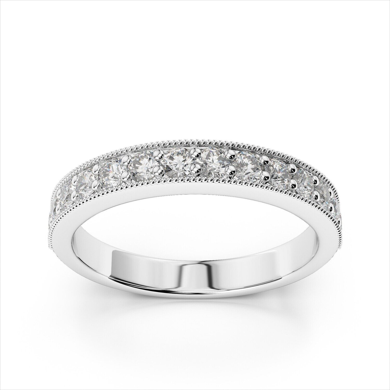Grandeur R2856B  14k White Gold Diamond Band