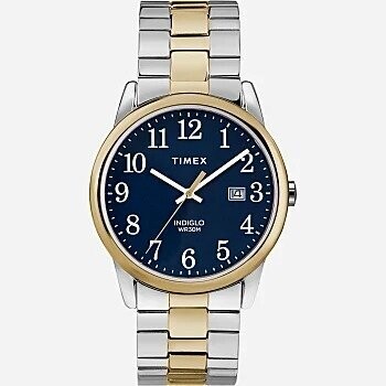 Timex  TW2R585009J  Gent's Easy Reader Date 38mm Expansion Band Watch