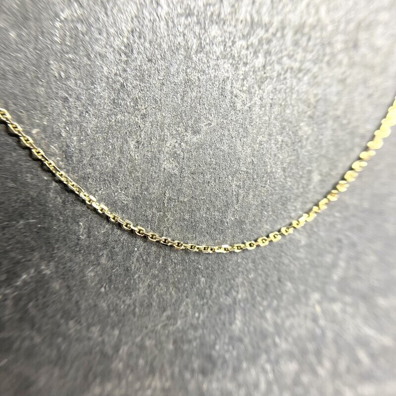 CG DCC-030  14k Yellow Gold Cable Chain