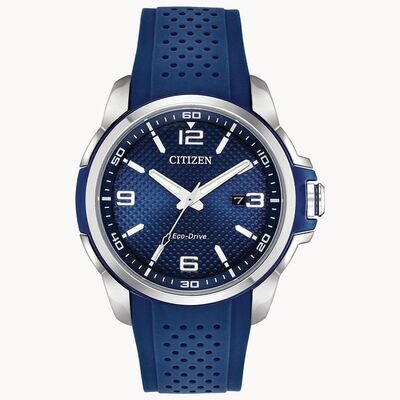 Citizen AW1158-05L Men's Eco-Drive Blue Watch