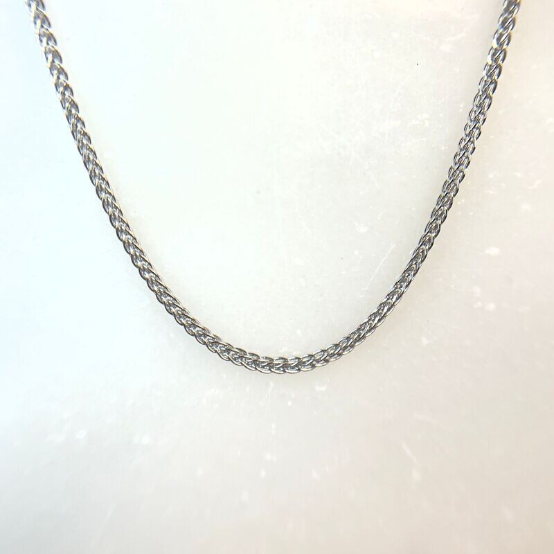 CG WWTS-030R  Sterling Silver Wonder Wheat Chain