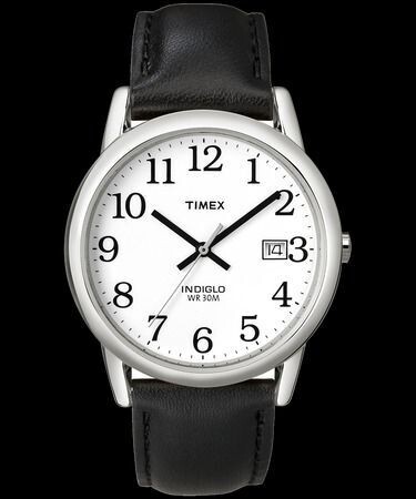 Timex T2H2819J Easy Reader 35mm Leather Strap Watch