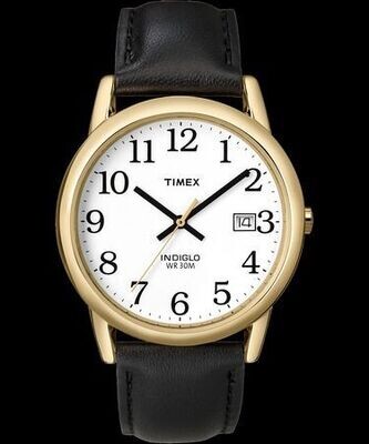 Timex T2H2919J Easy Reader 35mm Leather Strap Watch