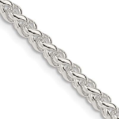 QSP150 Sterling Silver 4mm Spiga Chain