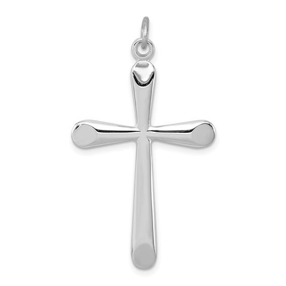 QC4218 Sterling Silver Cross