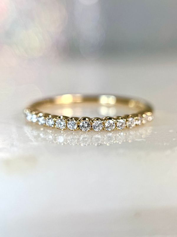 25274044  14k Yellow Gold Diamond Wedding Band 25274044  14k Yellow Gold Diamond Wedding Band