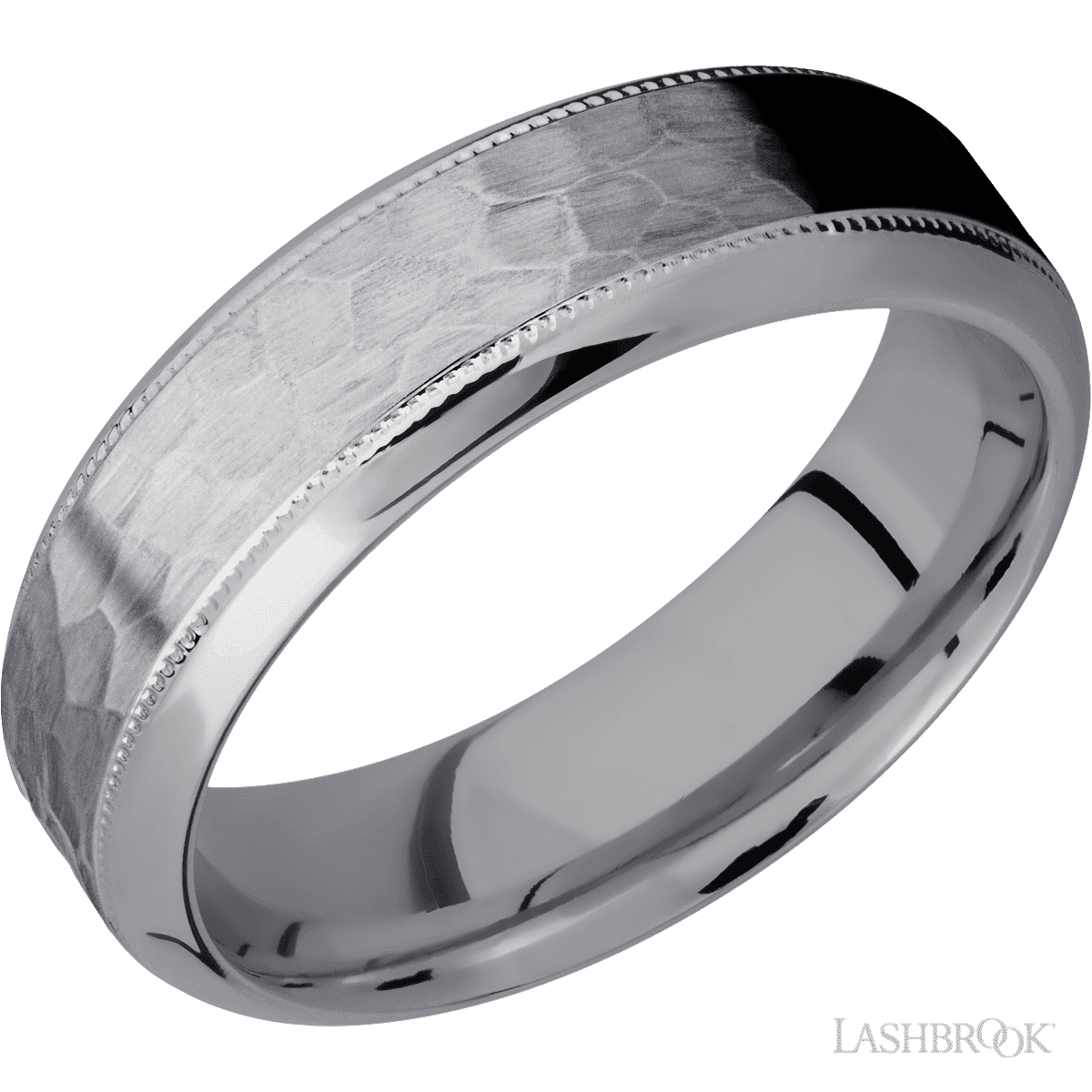Lashbrook TA7HB2UMIL  Tantalum Hammered Band