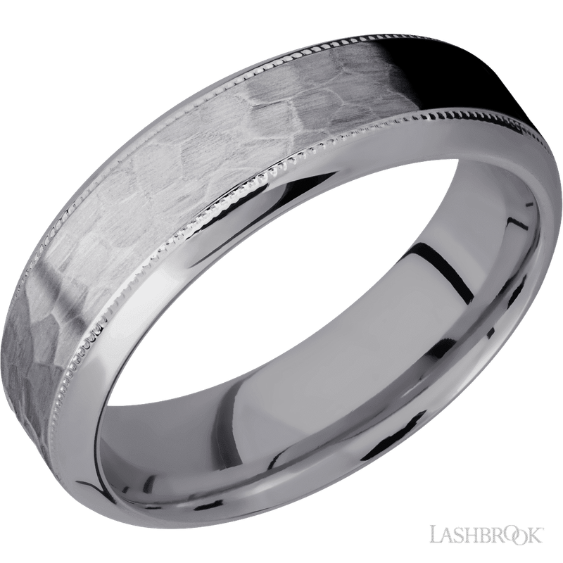 Lashbrook TA7HB2UMIL Tantalum Hammered Band Lashbrook TA7HB2UMIL Tantalum Hammered Band