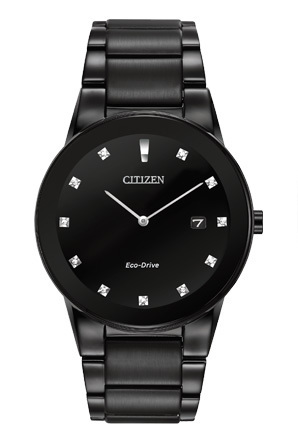 Citizen AU1065-58G Men's Eco-Drive Axiom Watch with Diamonds