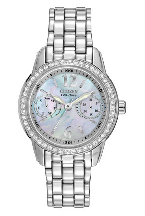Citizen FD1030-56Y Ladies Eco-Drive Watch with Mother of Pearl Dial
