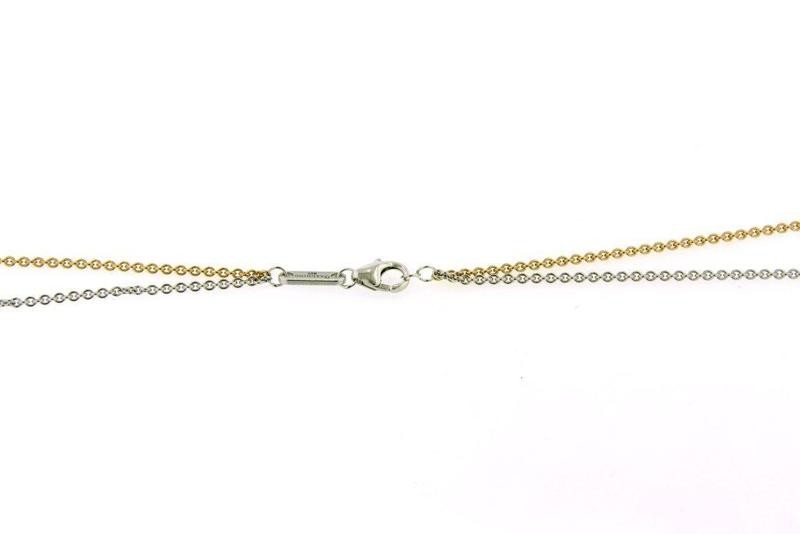 Breuning 64/01174 Sterling Silver/Yellow Gold Plated Cable Chain