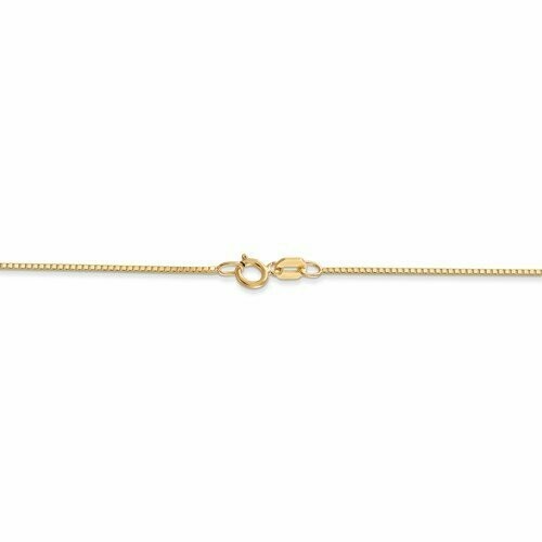 PEN2  14k Yellow Gold Box Chain