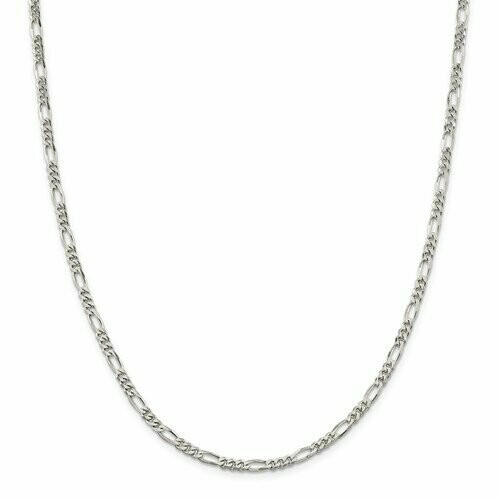 QFG100 Sterling Silver Figaro Chain QFG100 Sterling Silver Figaro Chain