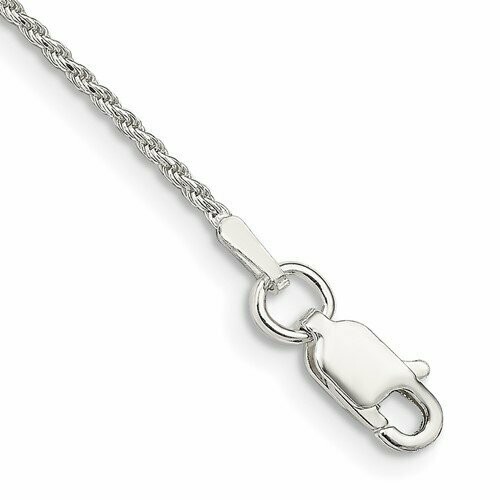 QDC015  Sterling Silver D/C Rope Chain