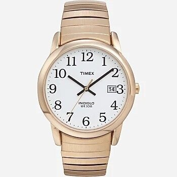 Timex T2H3019J Gent's Easy Reader 35mm Expansion Band Watch Timex T2H3019J Gent's Easy Reader 35mm Expansion Band Watch
