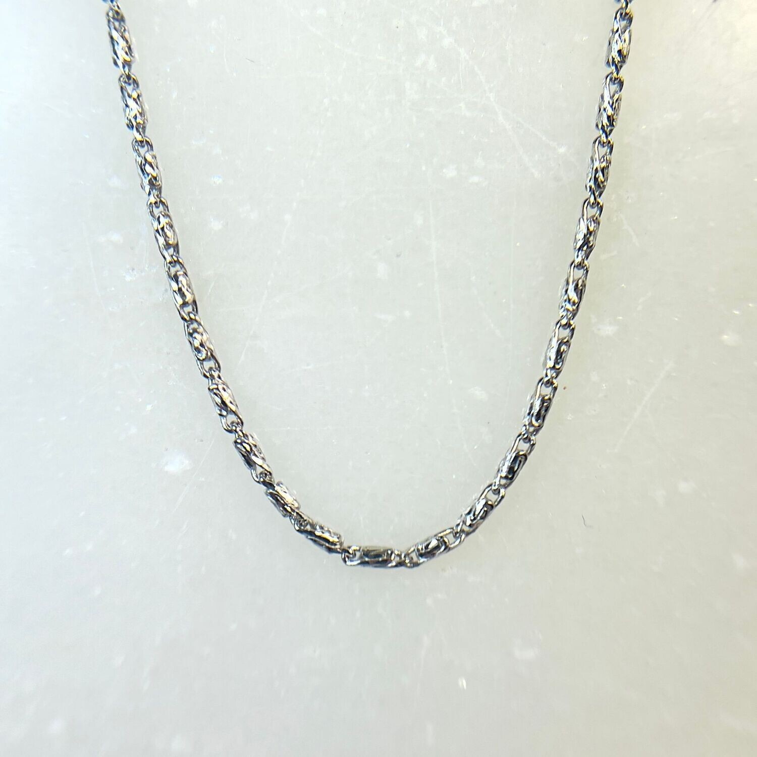 Canary 14k White Gold D/C Chain Canary 14k White Gold D/C Chain, Length: 18"