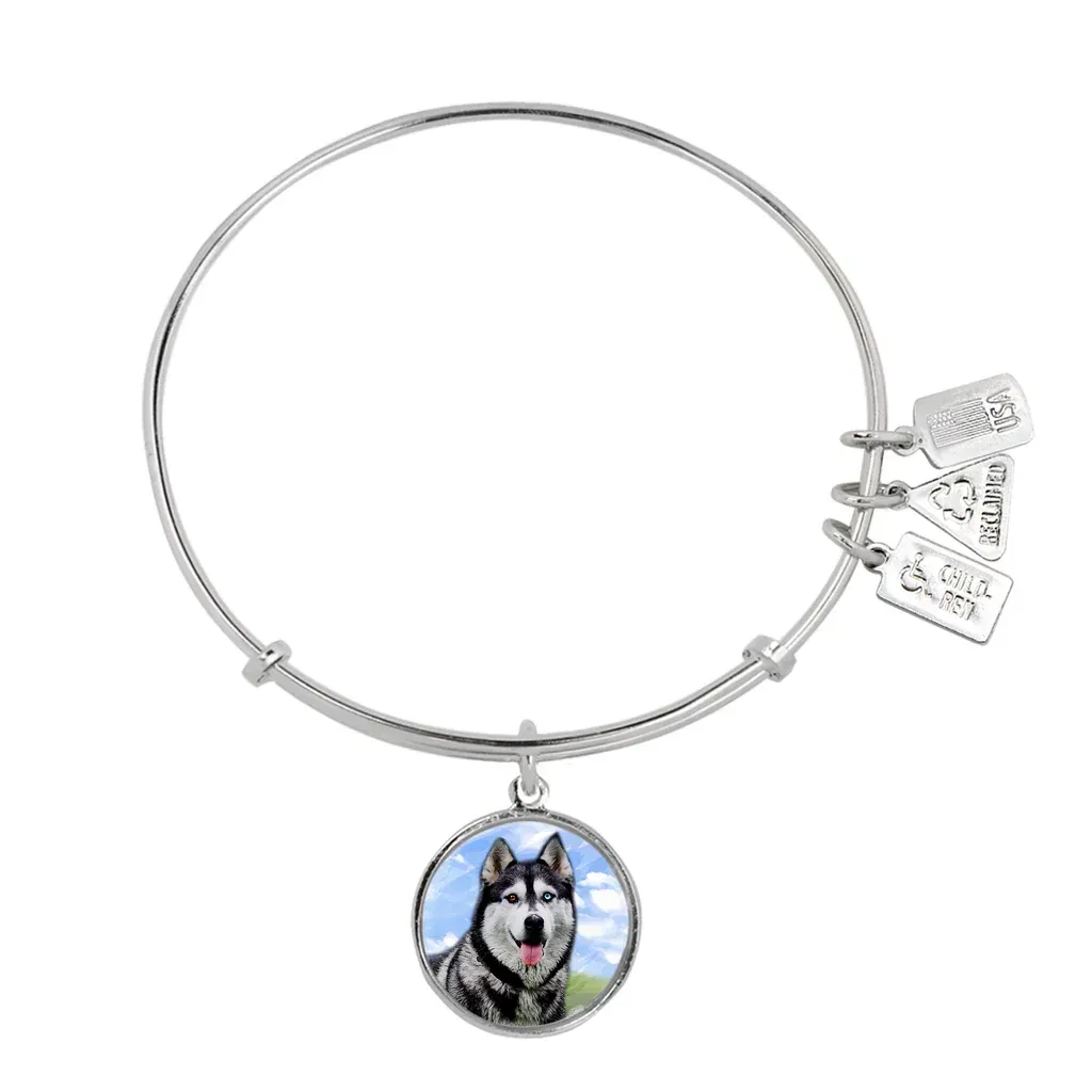 WF-758S  Wind & Fire Expandable Husky Charm Bracelet
