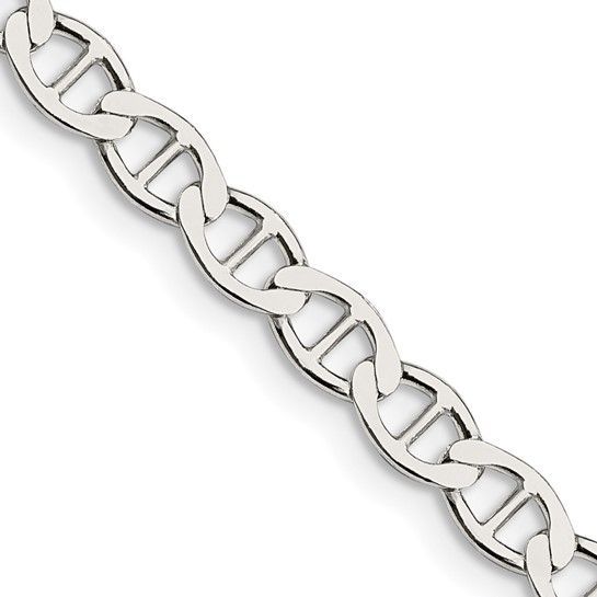 QLFA100 Sterling Silver Anchor Link Chain QLFA100 Sterling Silver Anchor Link Chain