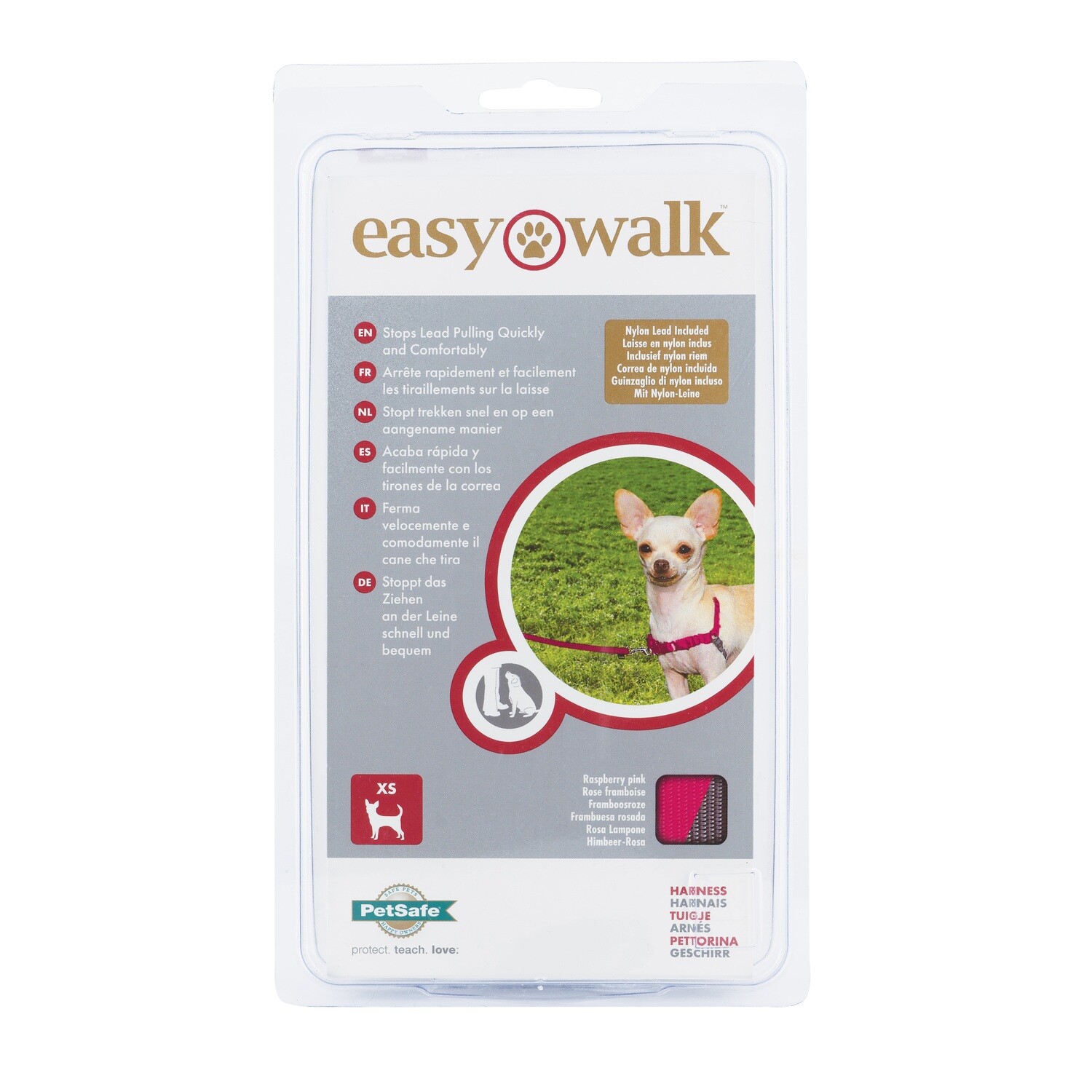 PetSafe® Easy Walk® Harness, Size: EXTRA SMALL - RASPERRY