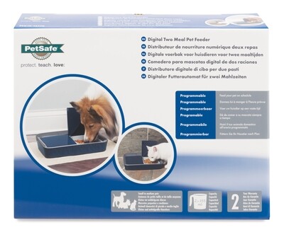 PetSafe® Digital Two Meal Pet Feeder