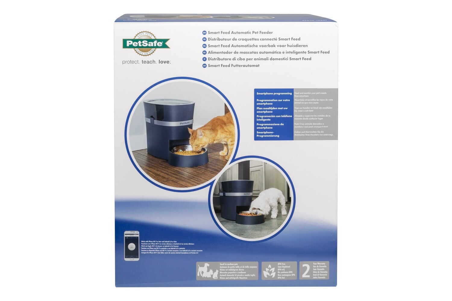 Smart Feed Automatic Dog And Cat Feeder, 2nd Generation By
