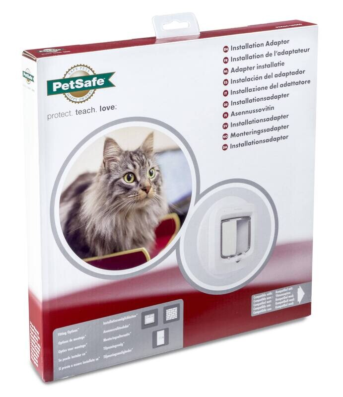 PetSafe® Installation Adaptor for Microchip Cat Flap and Manual Locking Cat Flap