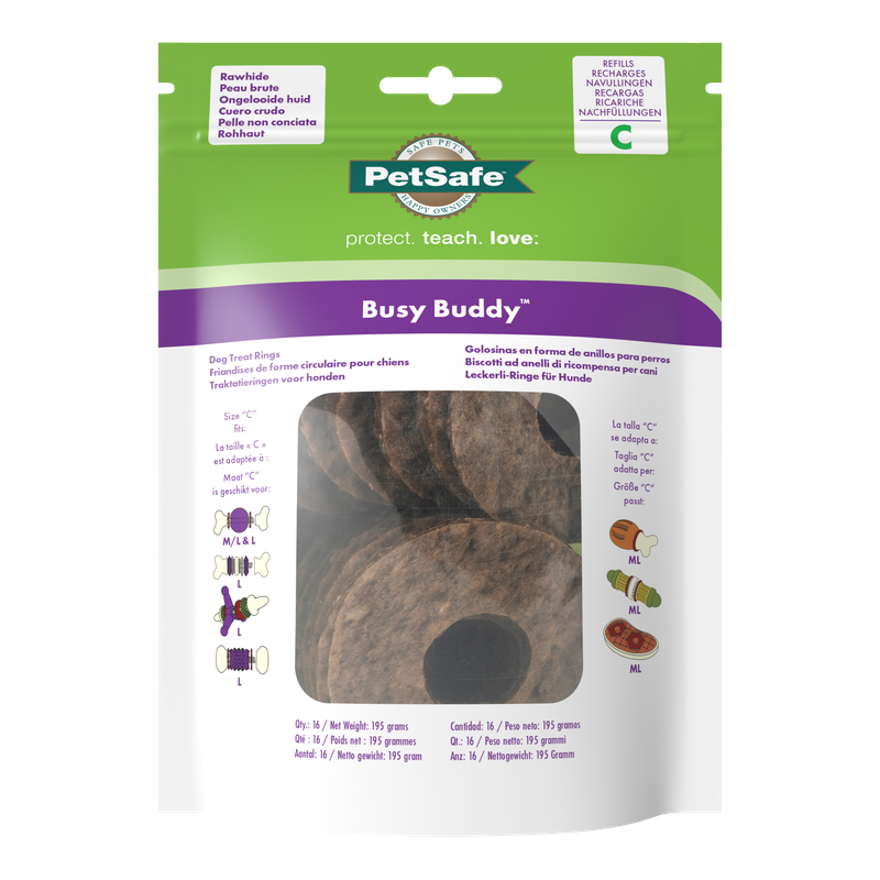 PetSafe® Rawhide Treat Ring Refills PetSafe® Rawhide Treat Ring Refills