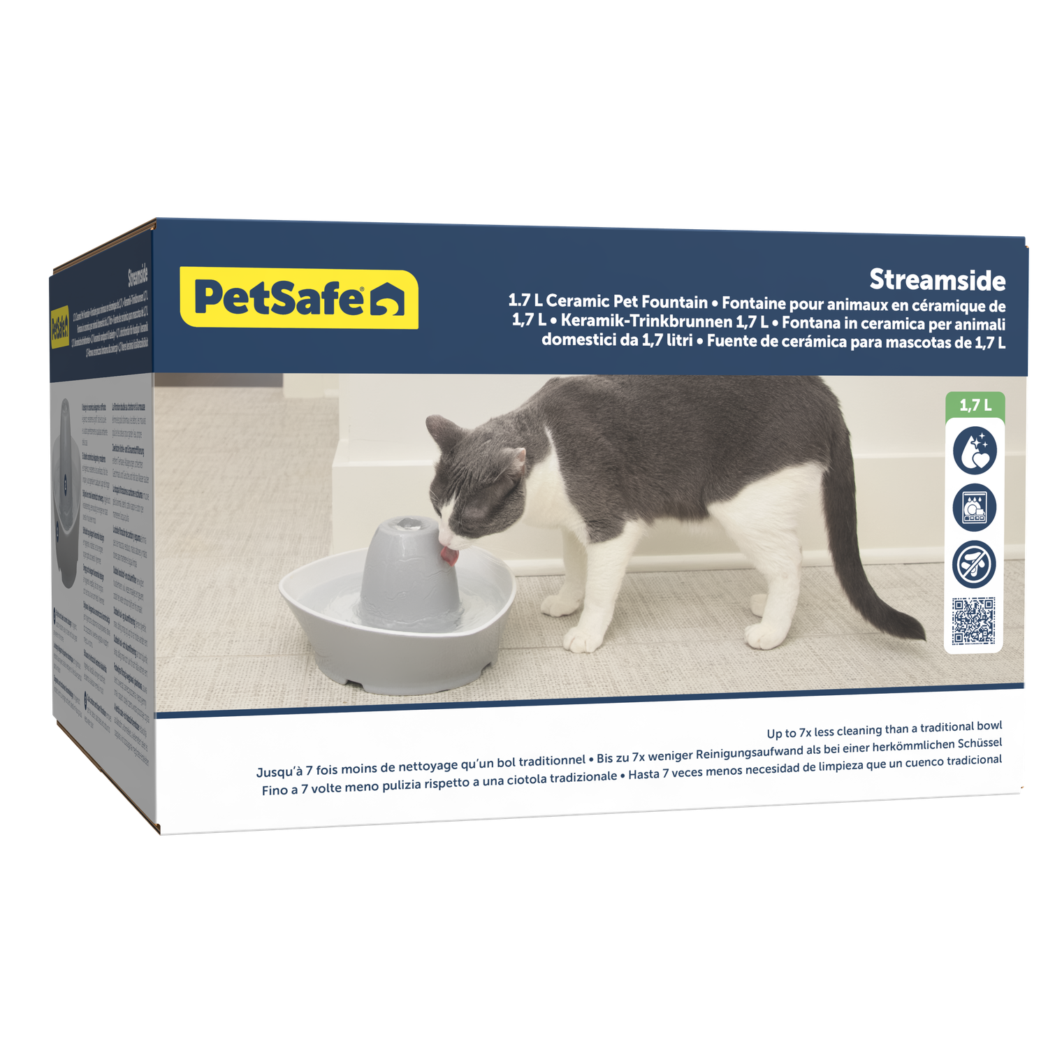 PetSafe® Streamside Ceramic Pet Fountain PetSafe® Streamside Ceramic Pet Fountain